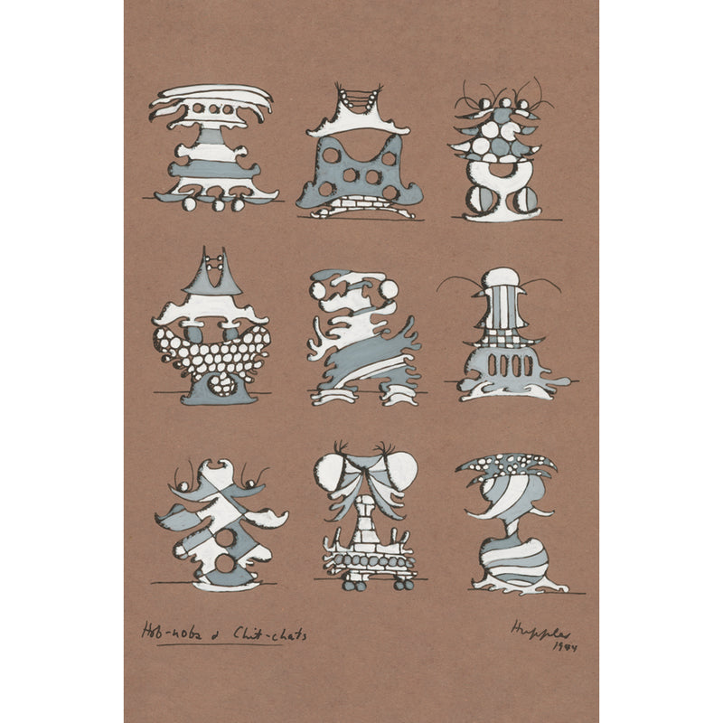 BIOMORPHIC - Set of 14 Postcards