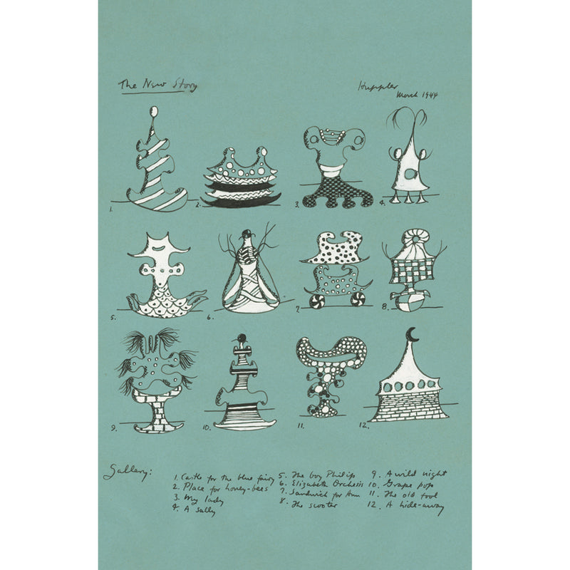 BIOMORPHIC - Set of 14 Postcards